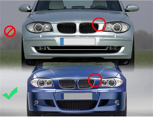 BMW E81/E82/E87/E88 M Style priekšējās restes (04-07.)